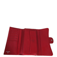 Chanel Classic Flap Long Wallet | Red