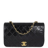 Chanel CC Full Flap Bag Small | Black Diamond