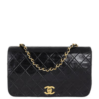 Chanel CC Full Flap Bag Small | Black Diamond