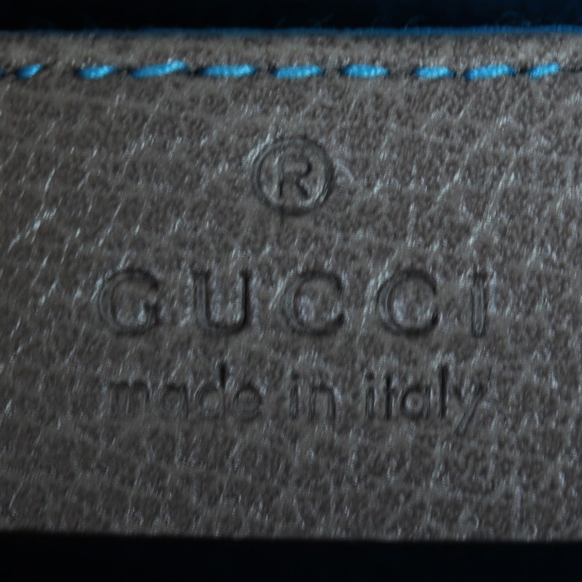 Gucci GG Supreme Ophidia Small Shoulder Bag Interior Stamp