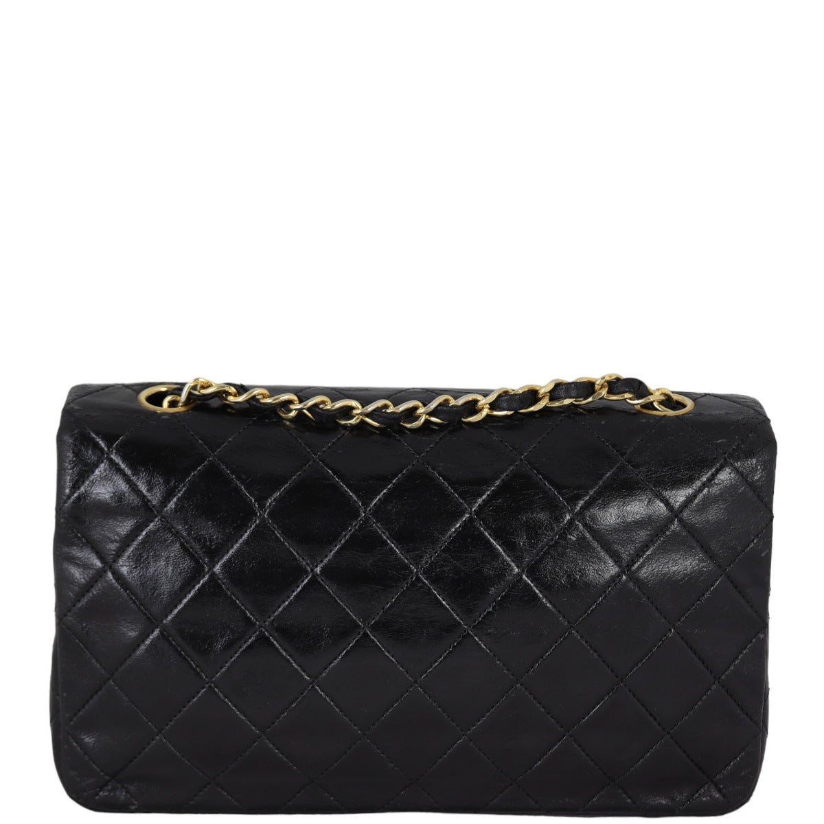 Chanel CC Full Flap Bag Small | Black Diamond