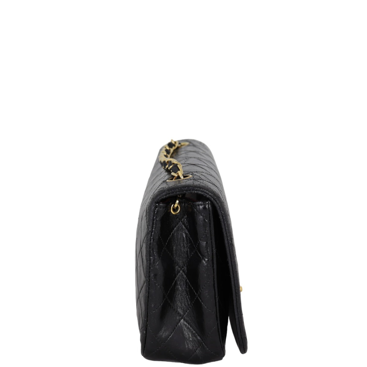 Chanel CC Full Flap Bag Small | Black Diamond