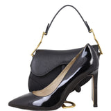 Dior Saddle Bag Mini with Embroidered Strap