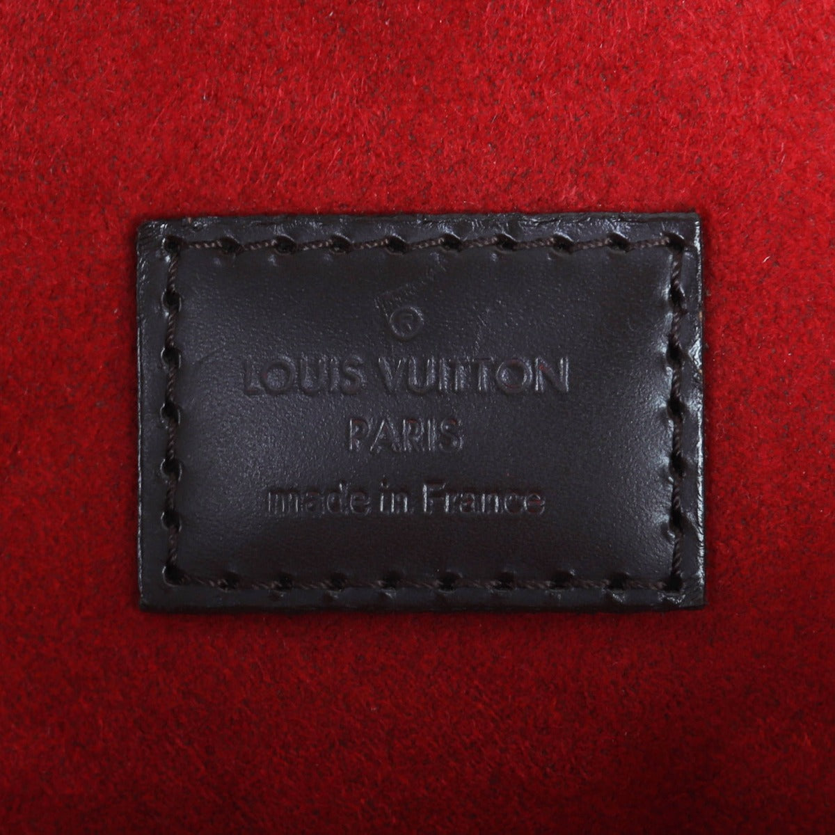 Louis Vuitton Trevi PM Damier Ebene Interior Stamp