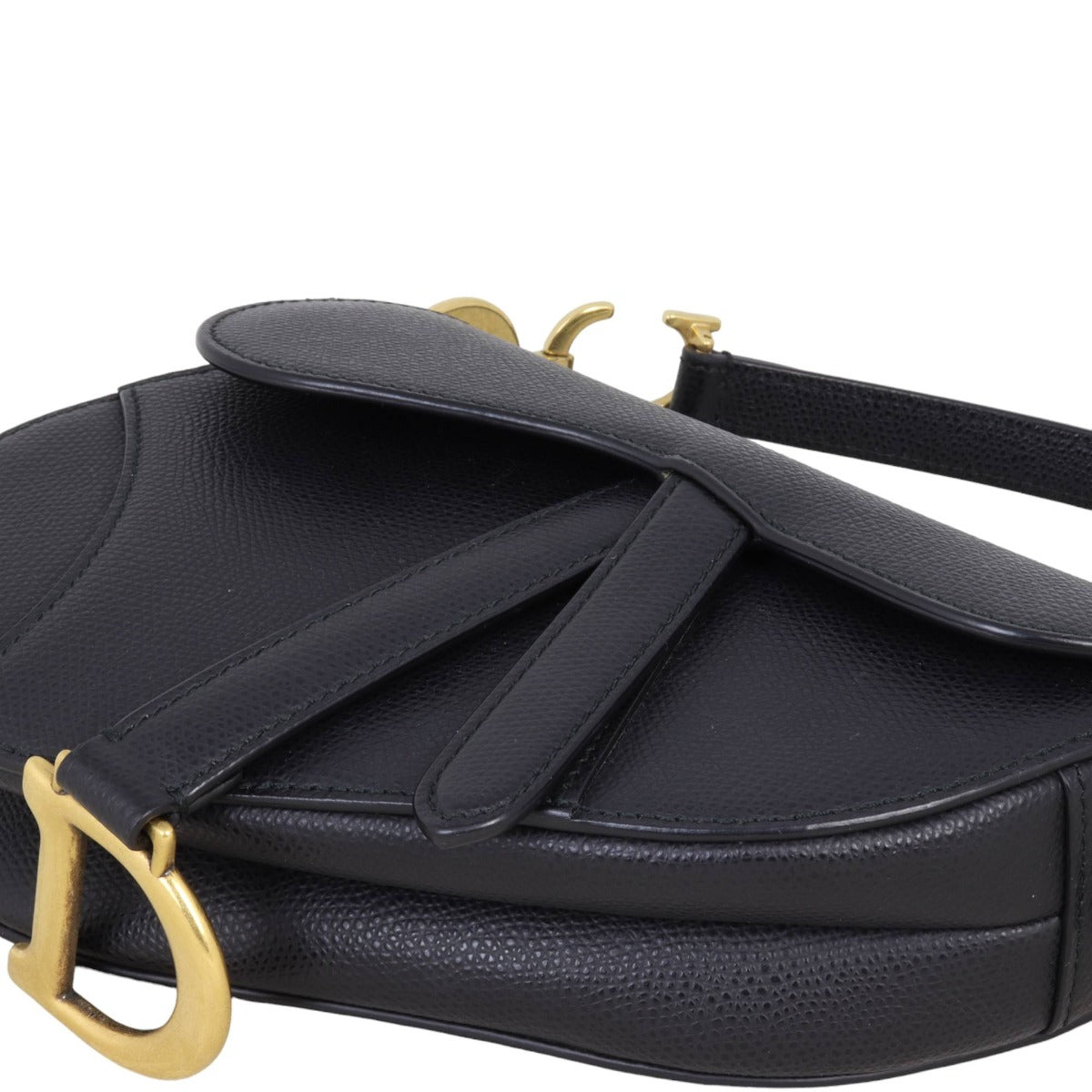 Dior Saddle Bag Mini with Embroidered Strap