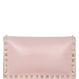 Valentino Rockstud Wristlet Flap Clutch