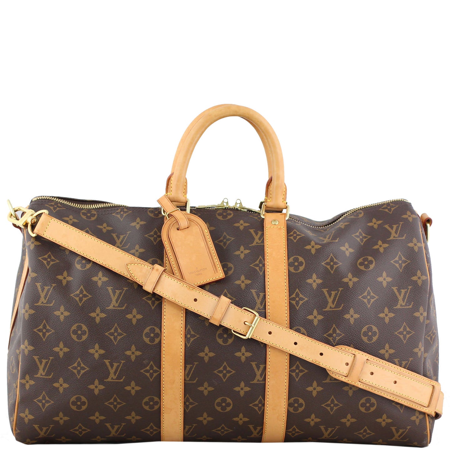 Louis Vuitton Keepall Bandouliere 45 Monogram front