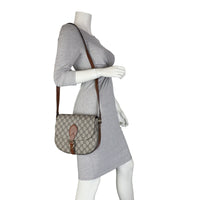 Gucci GG Supreme Saddle Flap Bag