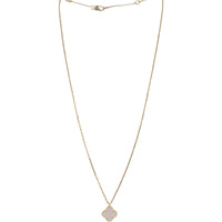 Van Cleef & Arpels Sweet Alhambra 1 Motif Mother of Pearl Necklace