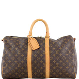 Louis Vuitton Keepall Bandouliere 45 Monogram front