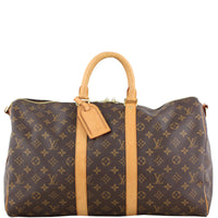 Louis Vuitton Keepall Bandouliere 45 Monogram front