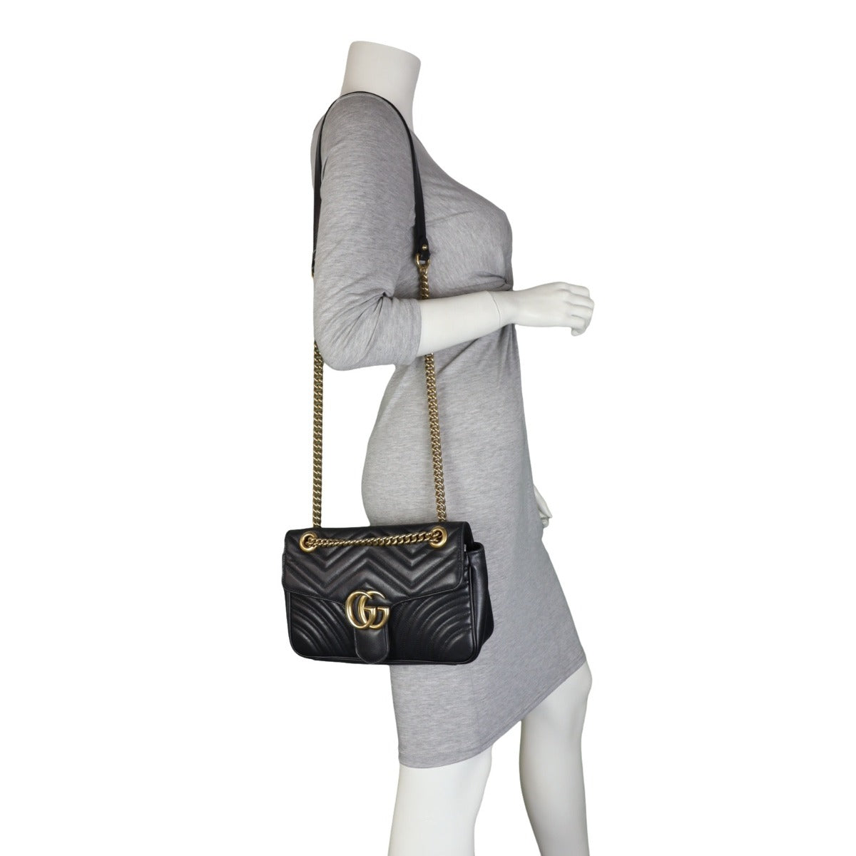 Gucci GG Marmont Matelasse Small Shoulder Bag