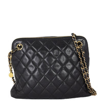 Chanel CC Quilted Tote Bag | Lambskin