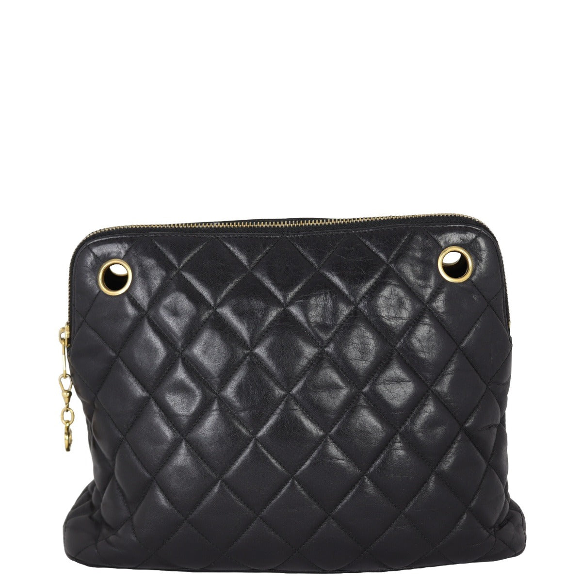 Chanel CC Quilted Tote Bag | Lambskin