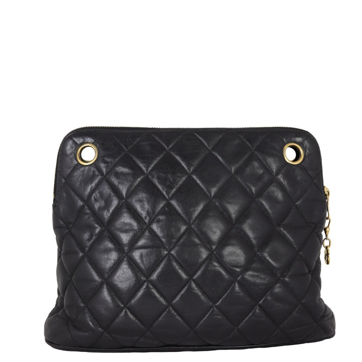 Chanel CC Quilted Tote Bag | Lambskin