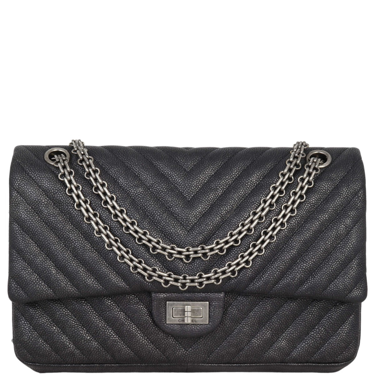 Chanel Reissue 226 Double Flap Chevron