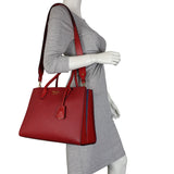 Prada Saffiano Cuir Bibliotheque Bag