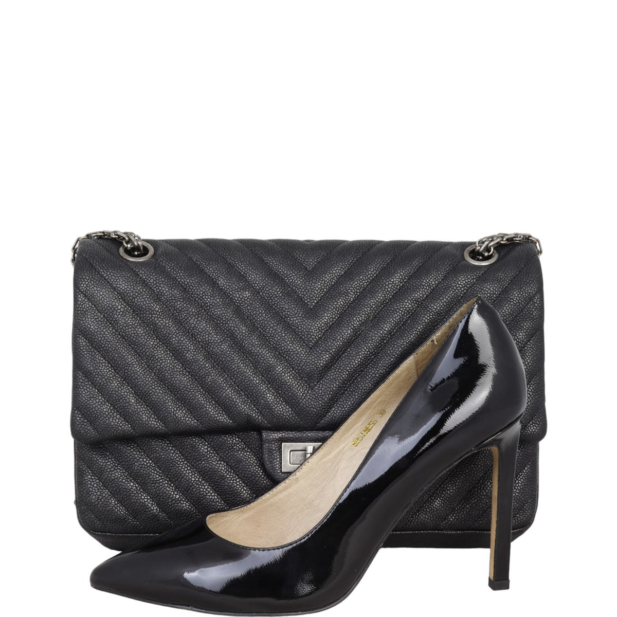 Chanel Reissue 226 Double Flap Chevron