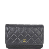 Chanel Classic Wallet on Chain |Caviar