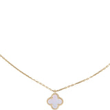 Van Cleef & Arpels Sweet Alhambra 1 Motif Mother of Pearl Necklace