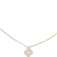 Van Cleef & Arpels Sweet Alhambra 1 Motif Mother of Pearl Necklace