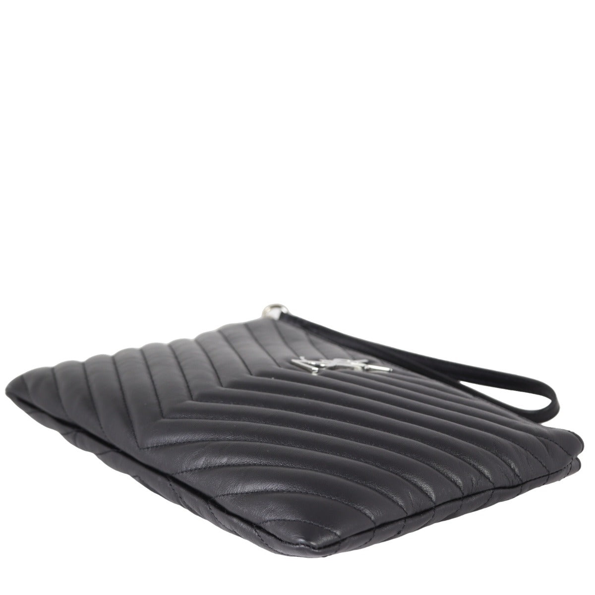 Saint Laurent Cassandre Monogram Matelasse Pouch