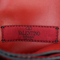 Valentino Rockstud Wristlet Flap Clutch