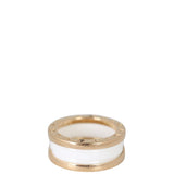 Bvlgari B.Zero1 18k Rose Gold Two Band Ring