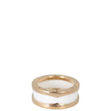 Bvlgari B.Zero1 18k Rose Gold Two Band Ring