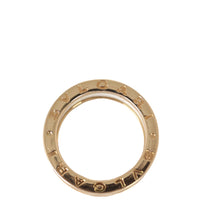 Bvlgari B.Zero1 18k Rose Gold Two Band Ring