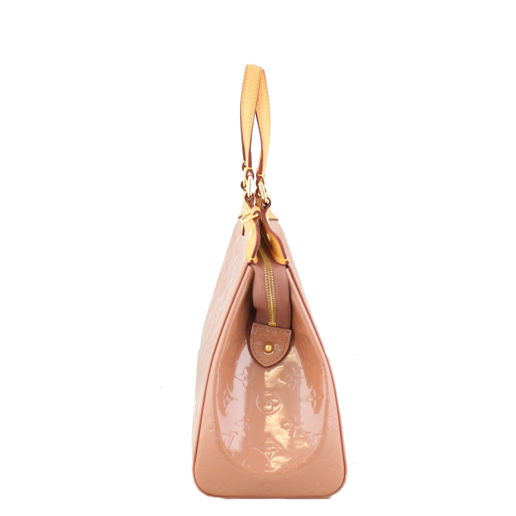 Louis Vuitton Brea MM Monogram Vernis side