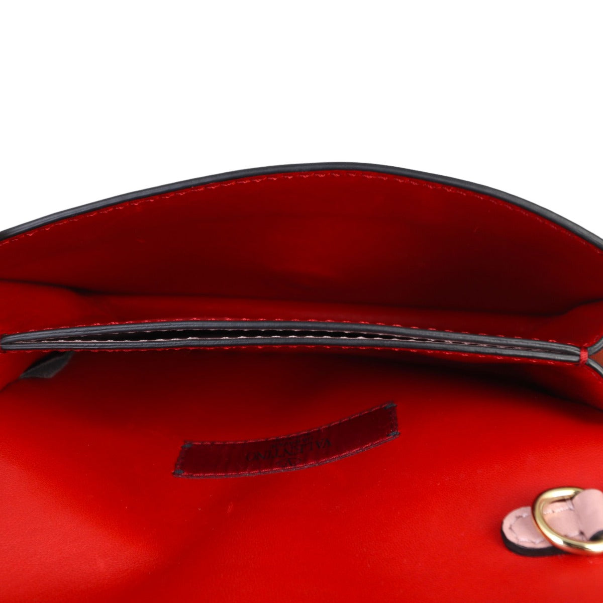 Valentino Rockstud Wristlet Flap Clutch