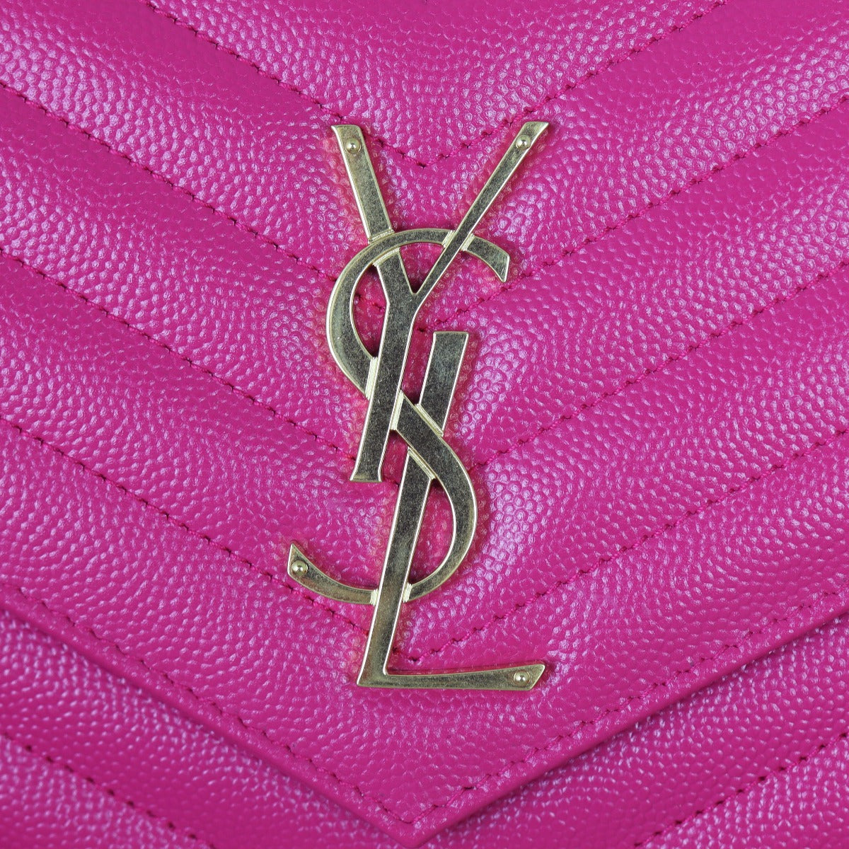 Saint Laurent Cassandre Chain Wallet Hardware