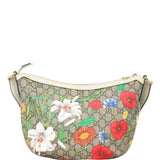 Gucci GG Supreme Flora Ophidia Hobo