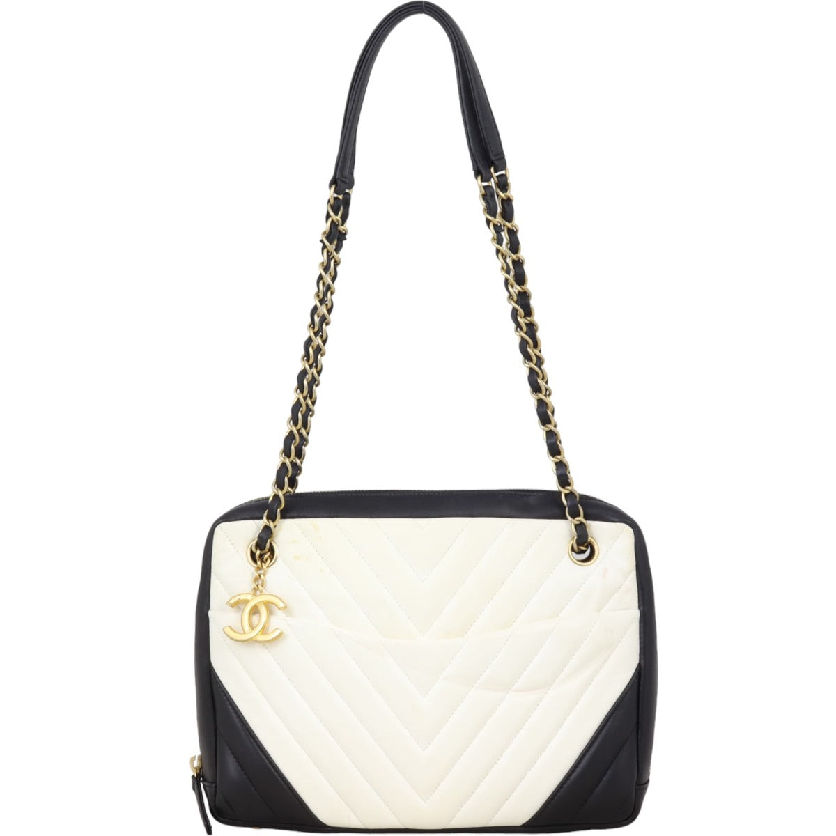 Chanel Chevron Camera Bag