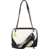 Chanel Chevron Camera Bag