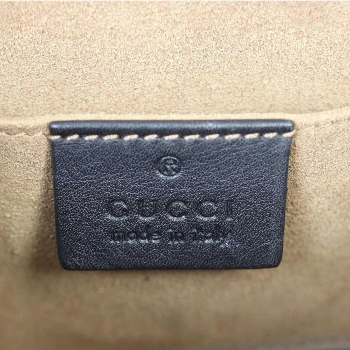 Gucci GG Supreme Padlock Small Shoulder Bag