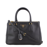 Prada Saffiano Lux Galleria Double Zip Tote Small front