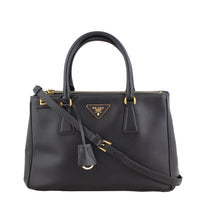 Prada Saffiano Lux Galleria Double Zip Tote Small front