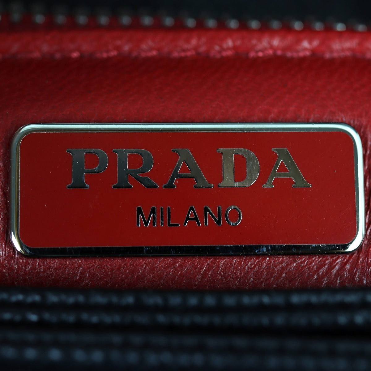 Prada Saffiano Lux Chain Lock Flap Bag Hardware