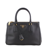 Prada Saffiano Lux Galleria Double Zip Tote Small front