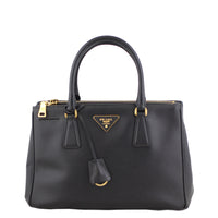 Prada Saffiano Lux Galleria Double Zip Tote Small front
