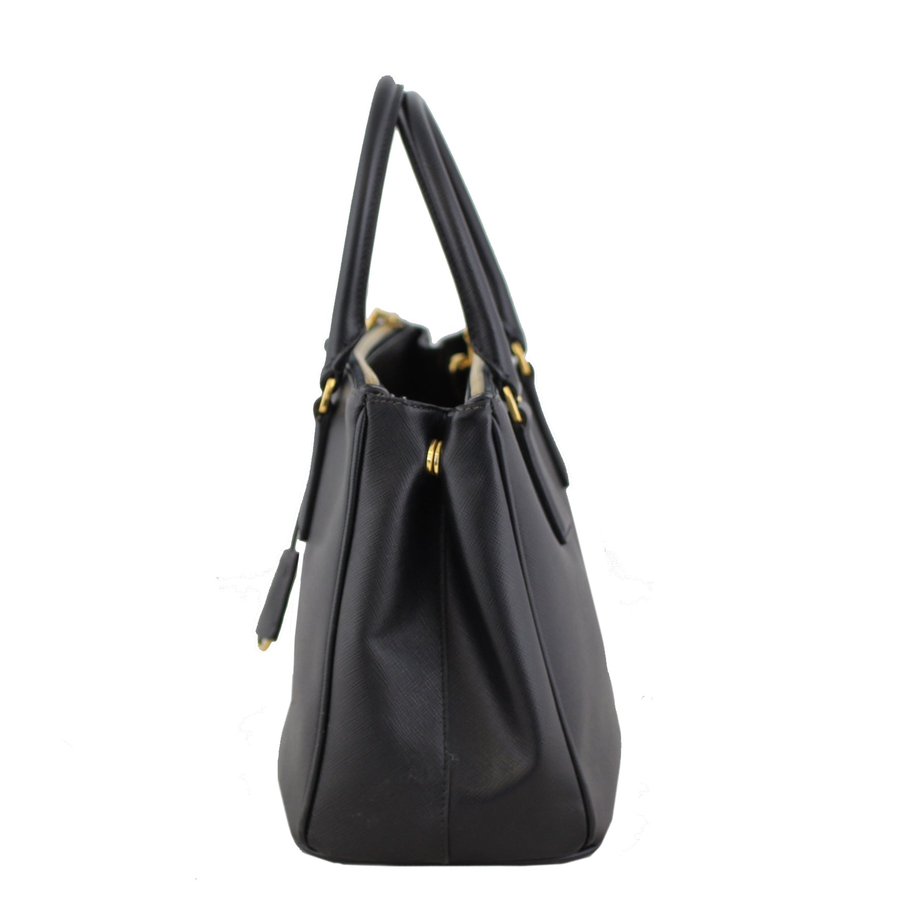 Prada Saffiano Lux Galleria Double Zip Tote Small side
