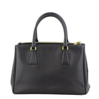 Prada Saffiano Lux Galleria Double Zip Tote Small back