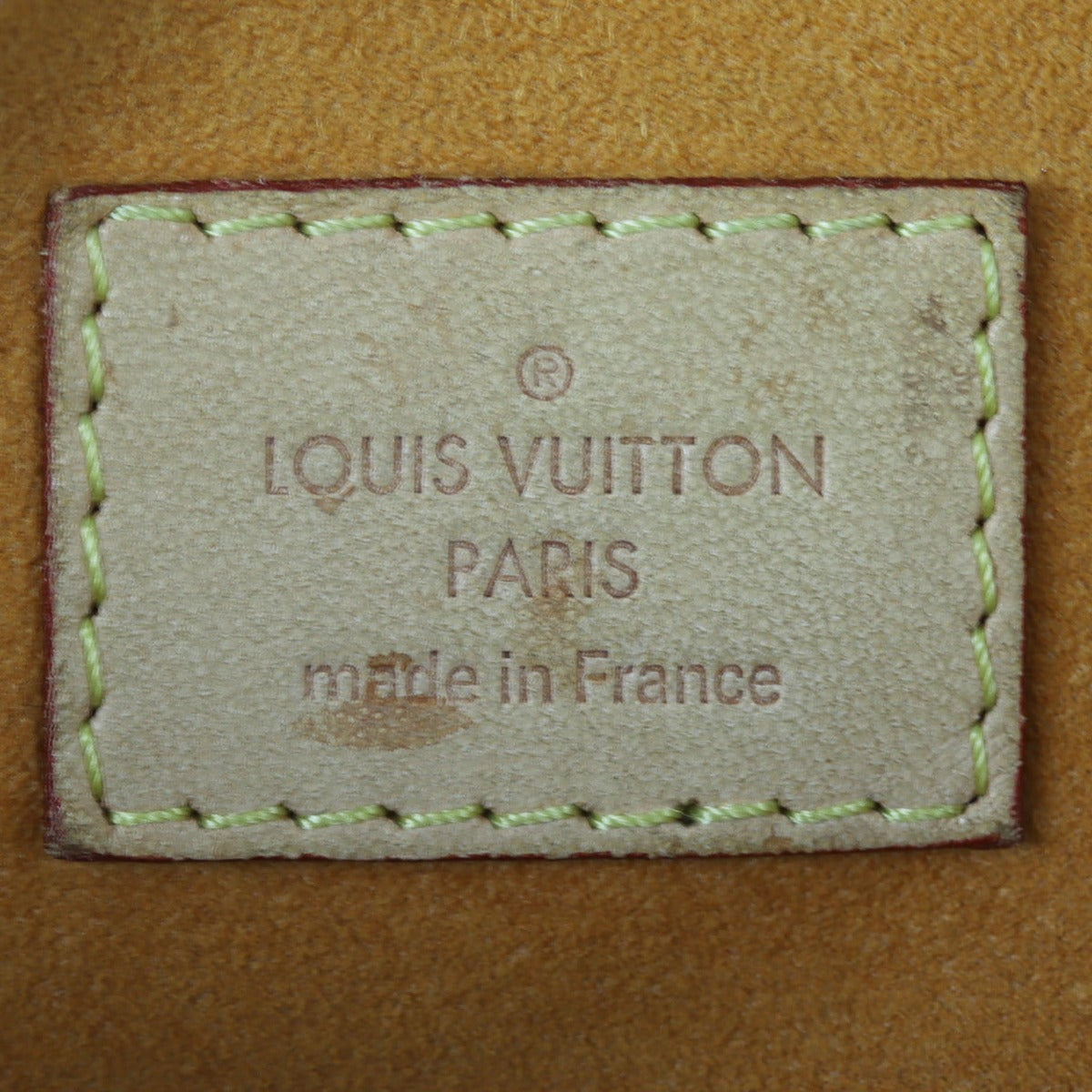 Louis Vuitton Pallas MM Monogram Interior Stamp