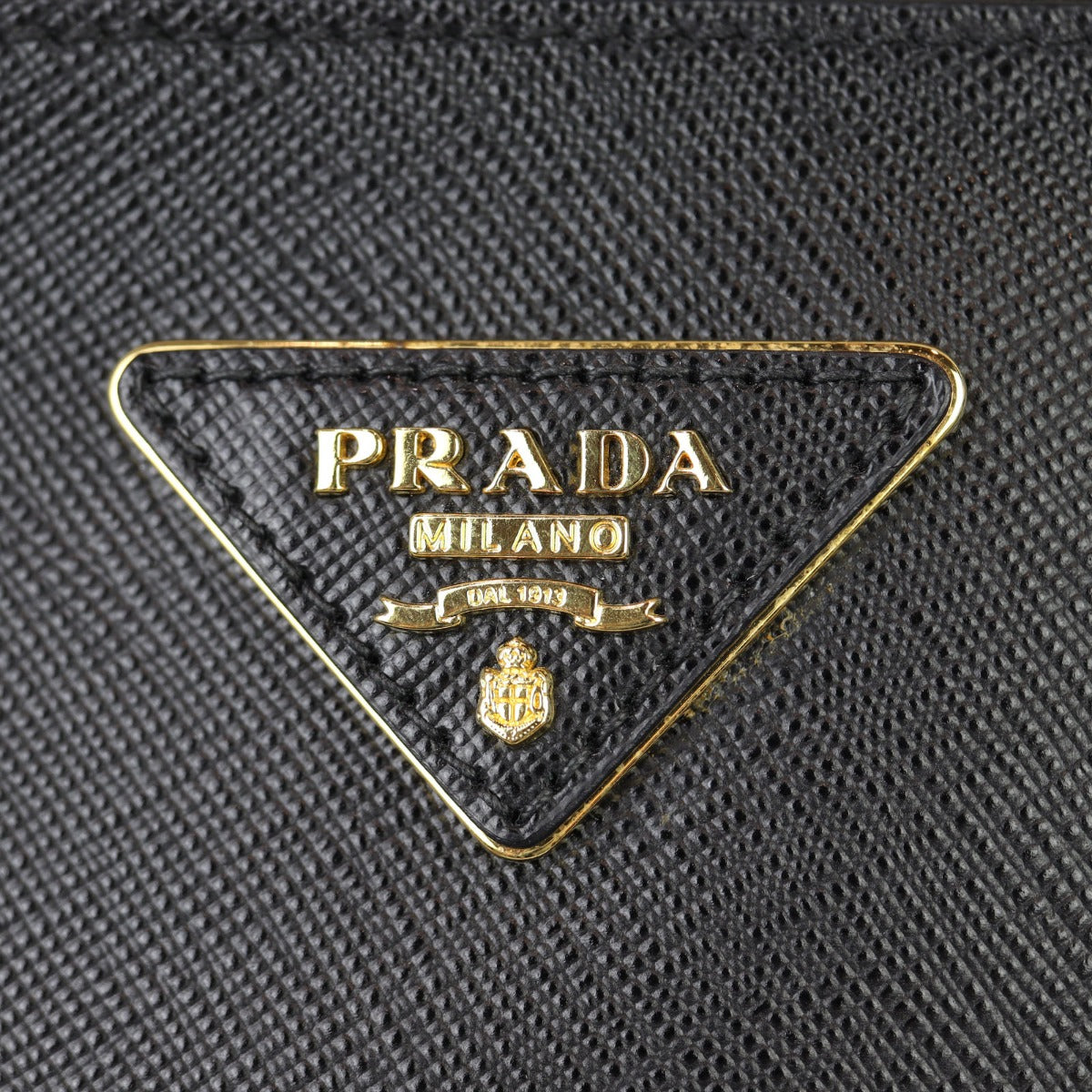 Prada Saffiano Lux Galleria Double Zip Tote Medium Logo
