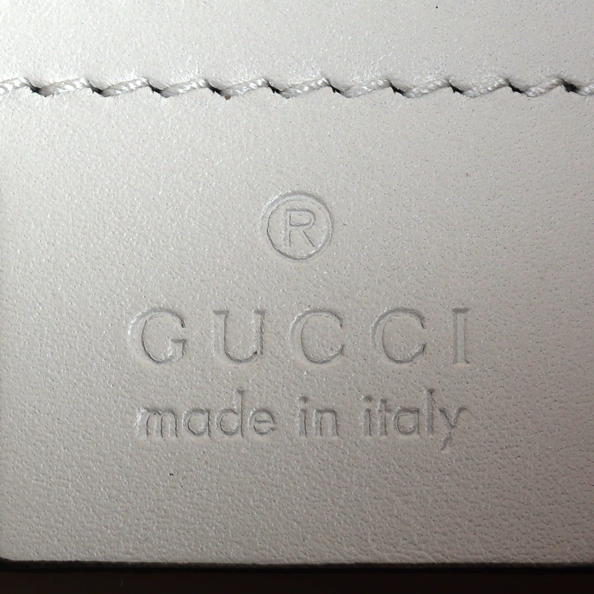 Gucci Sylvie Shoulder Bag Interior Stamp