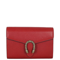 Gucci Dionysus Mini Leather Chain Wallet