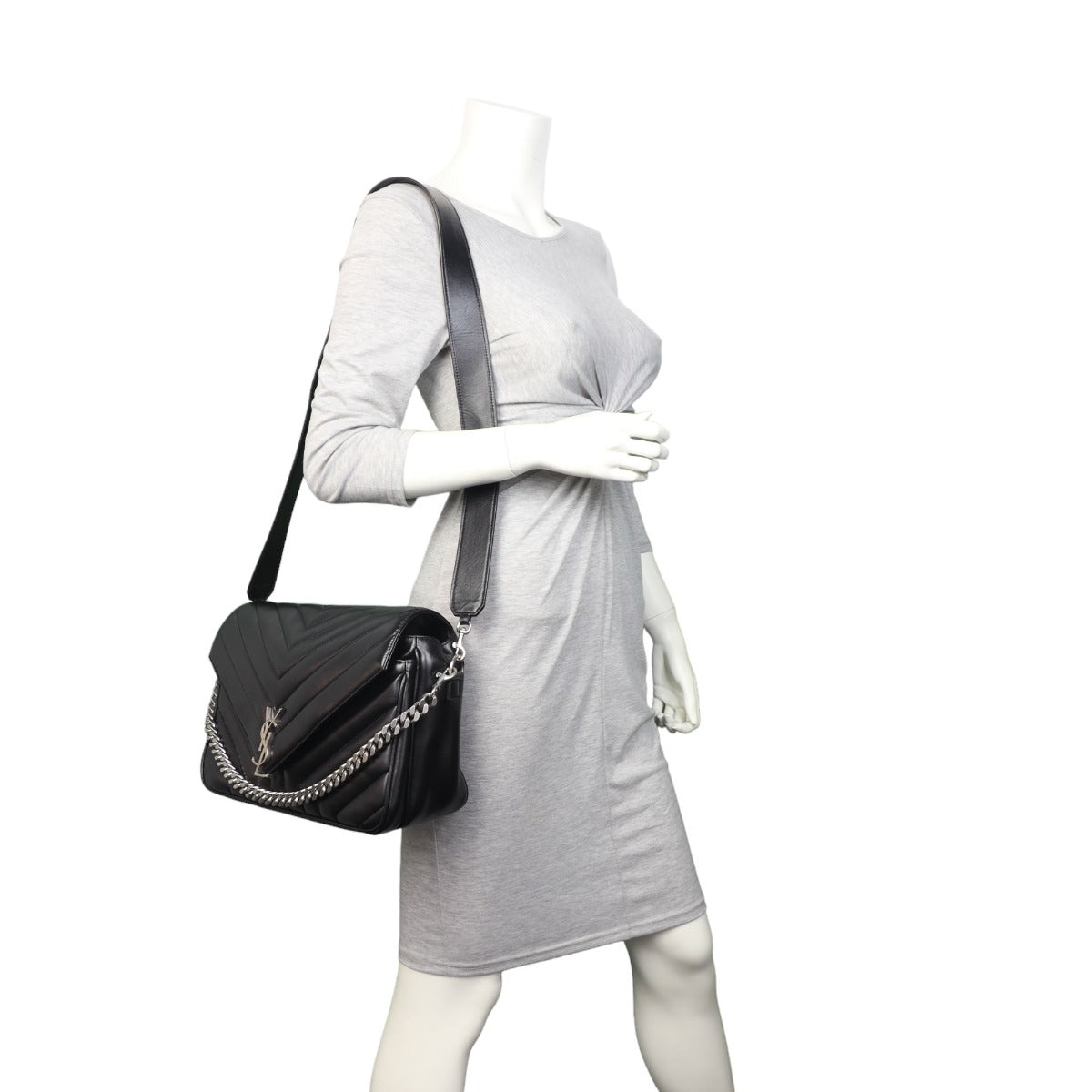 Saint Laurent Loulou Satchel Large