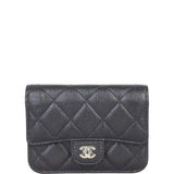 Chanel Single Flap Clutch with Chain Small | Black